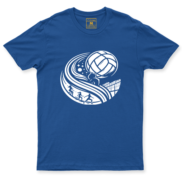 Drifit Shirt: Volleyball Moon