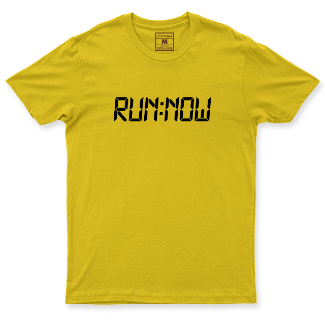 Drifit Shirt: Wake Up and Run