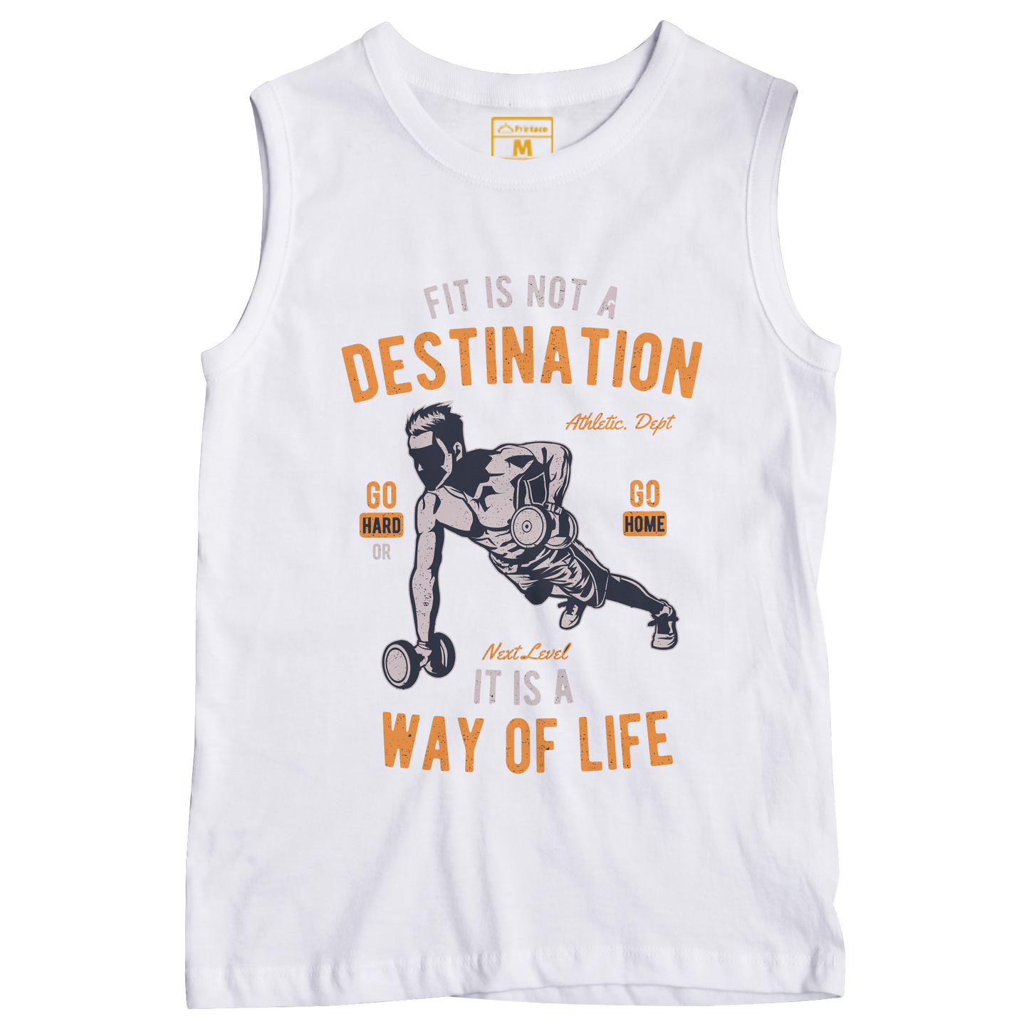 Sleeveless Drifit Shirt: Way of Life