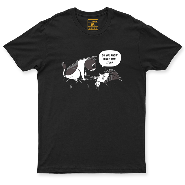 C. Spandex Shirt: What time is it?