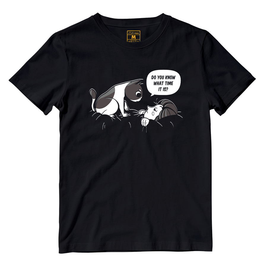 Cotton Shirt: What Time Is It