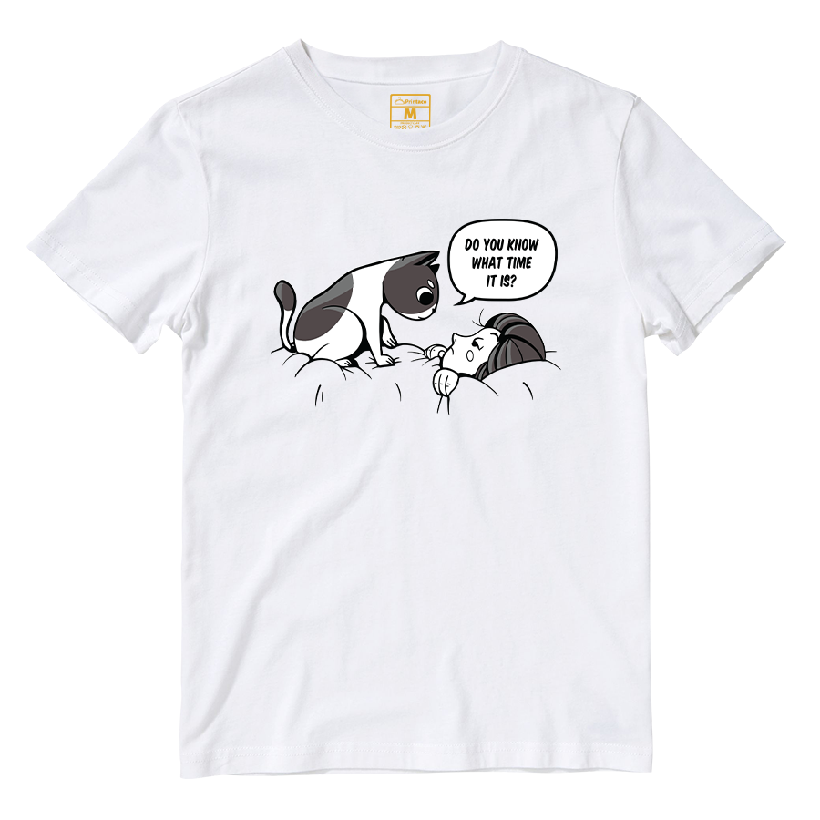 Cotton Shirt: What Time Is It