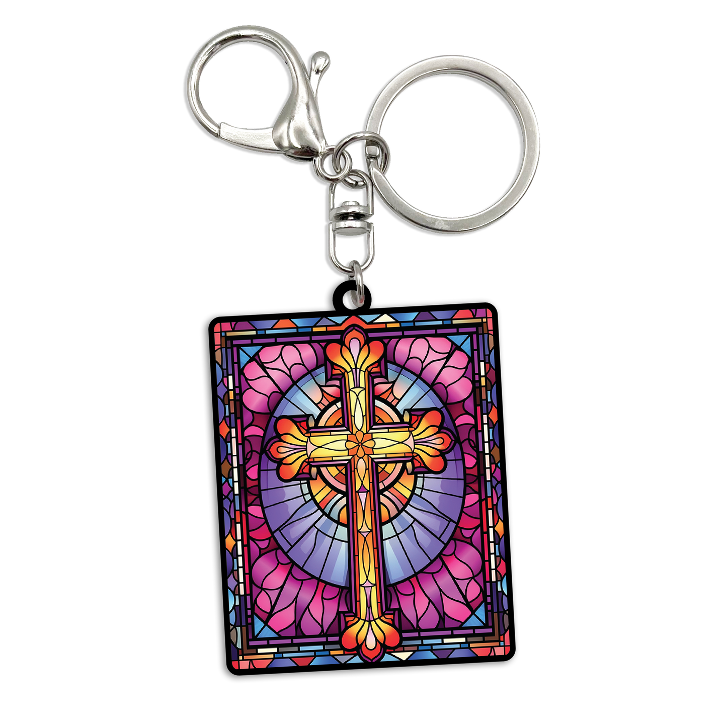 Acrylic Bag Charm: Wisteria