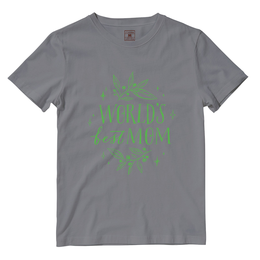 Cotton Shirt: World's Best Mom