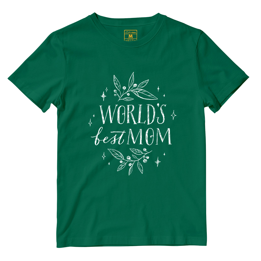 Cotton Shirt: World's Best Mom