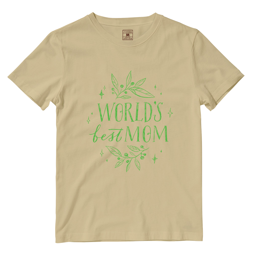 Cotton Shirt: World's Best Mom