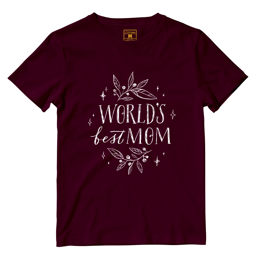 Cotton Shirt: World's Best Mom