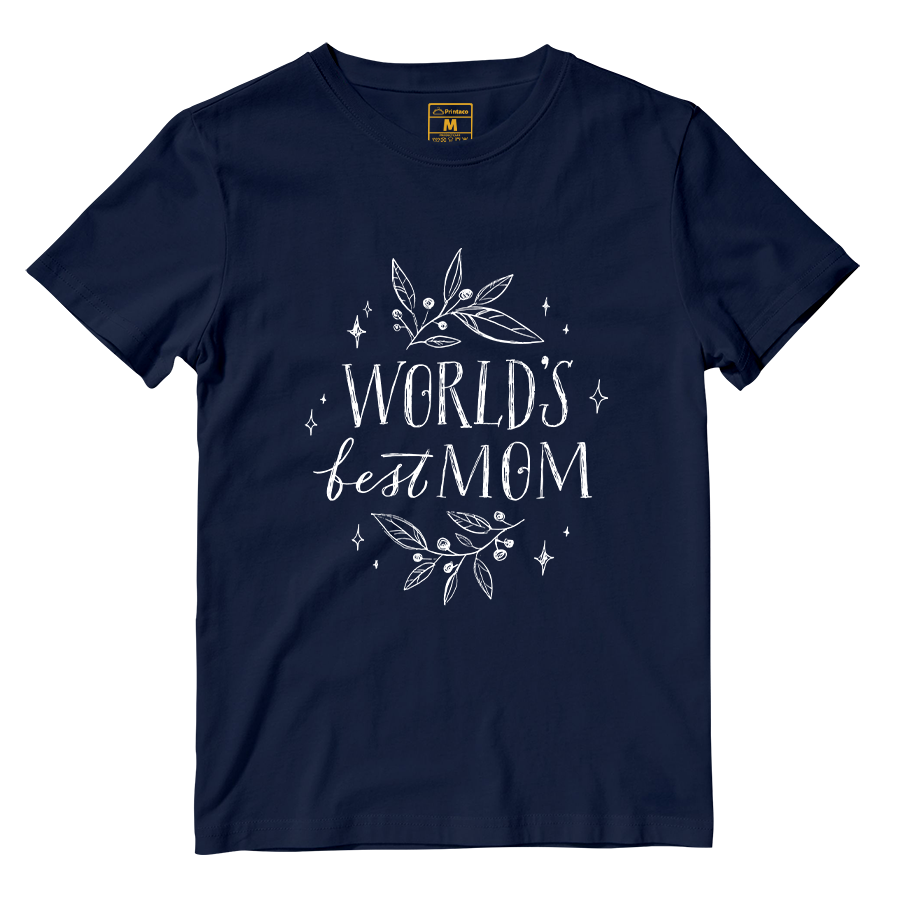 Cotton Shirt: World's Best Mom
