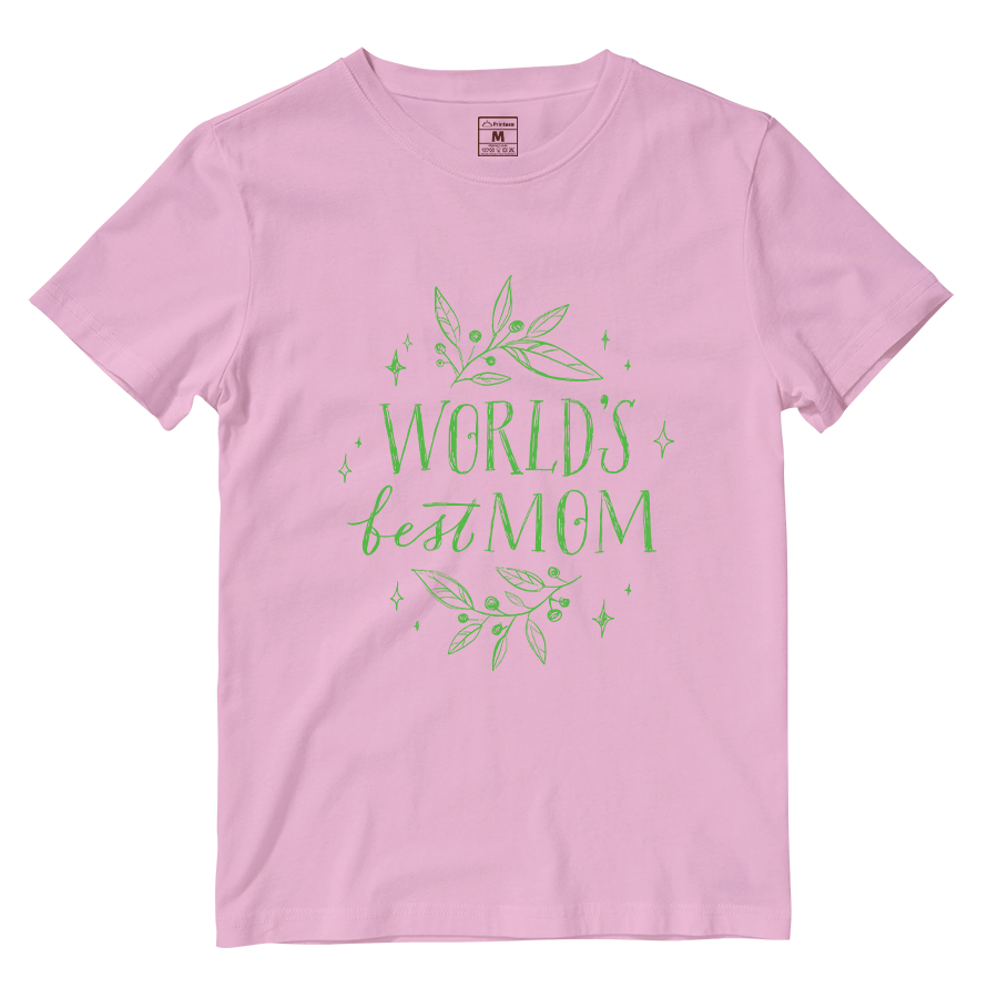 Cotton Shirt: World's Best Mom