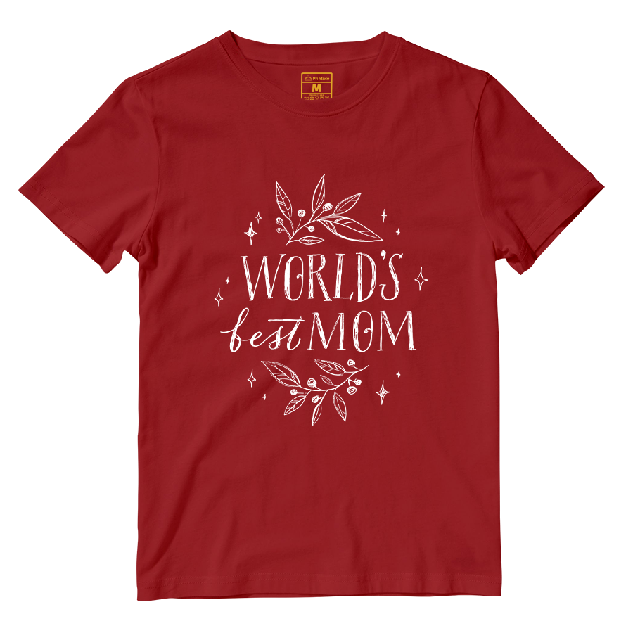 Cotton Shirt: World's Best Mom