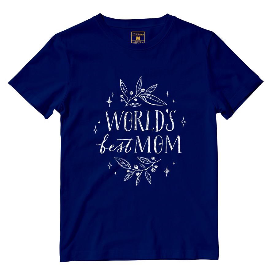 Cotton Shirt: World's Best Mom