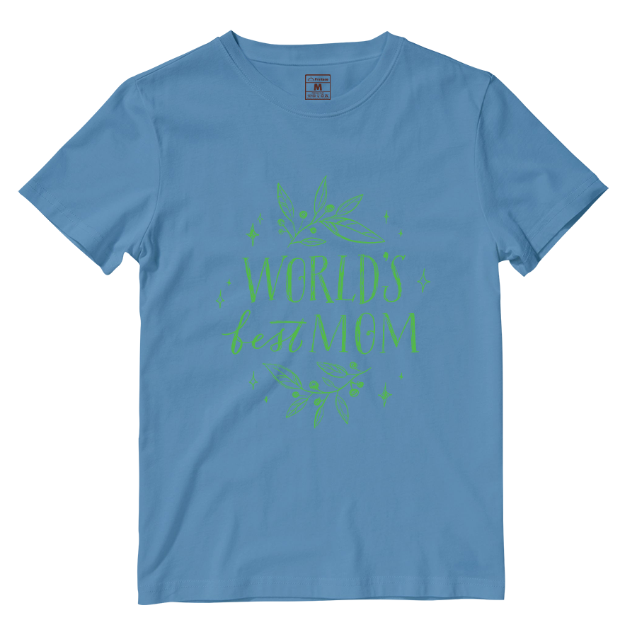 Cotton Shirt: World's Best Mom