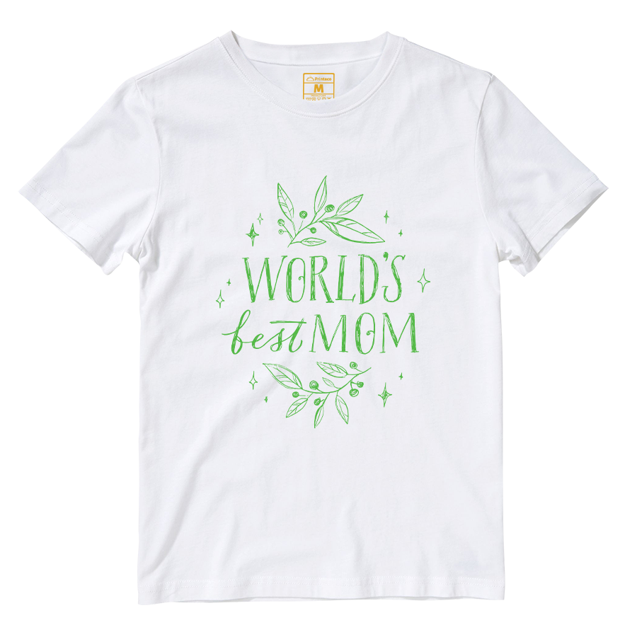 Cotton Shirt: World's Best Mom