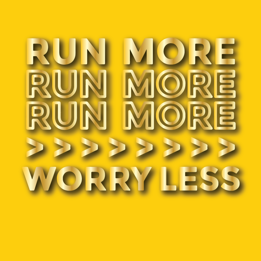 Vehicle Sticker: Worry Less