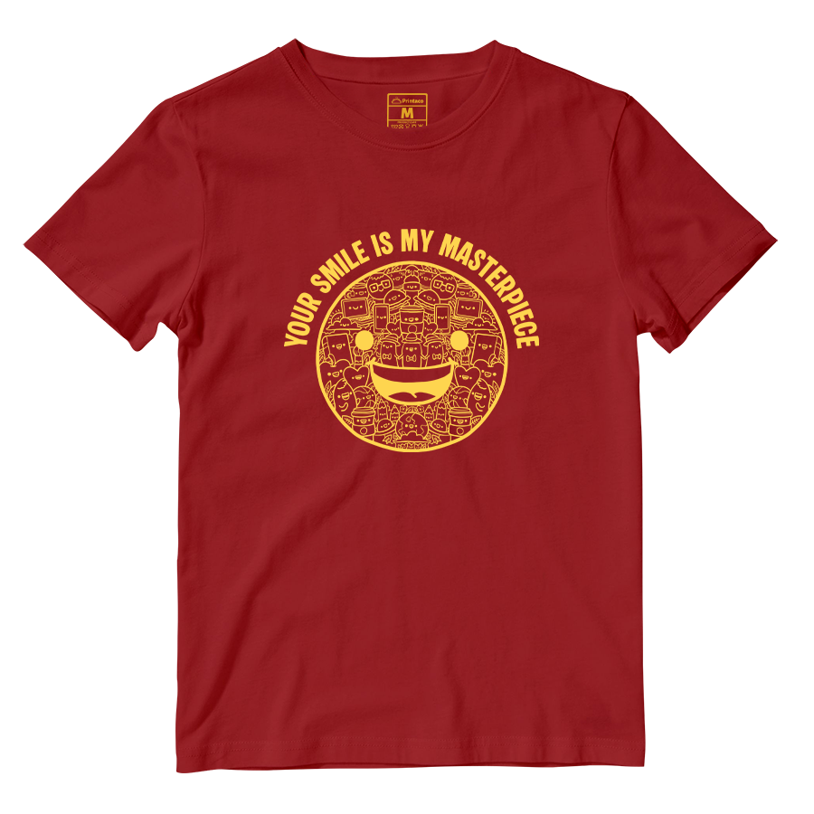 Cotton Shirt: Your Smile Is My Masterpiece