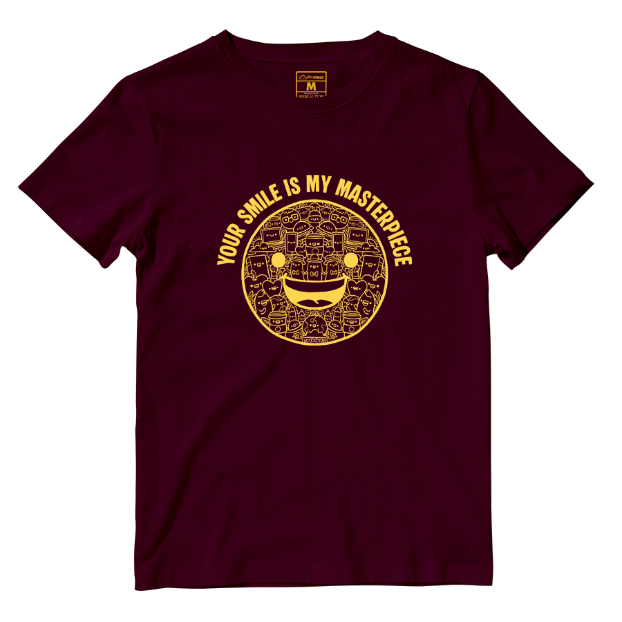 Cotton Shirt: Your Smile Is My Masterpiece