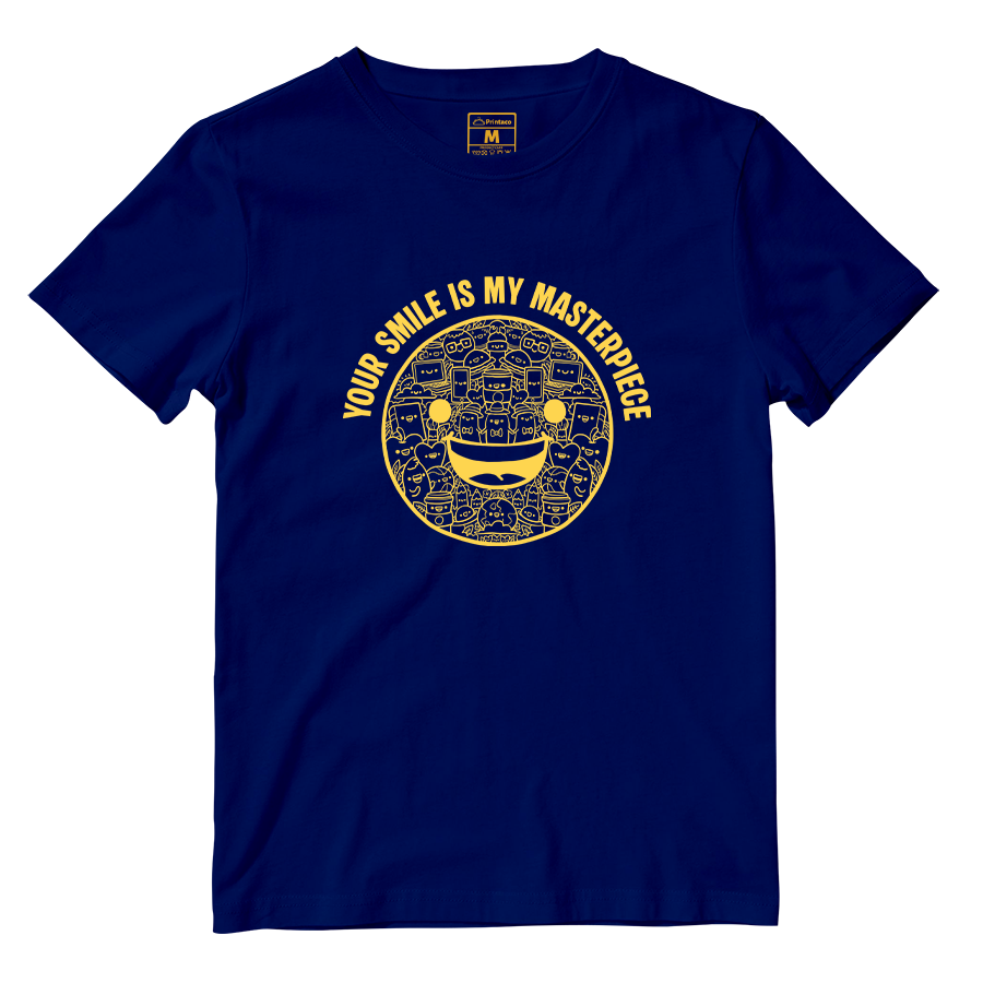 Cotton Shirt: Your Smile Is My Masterpiece