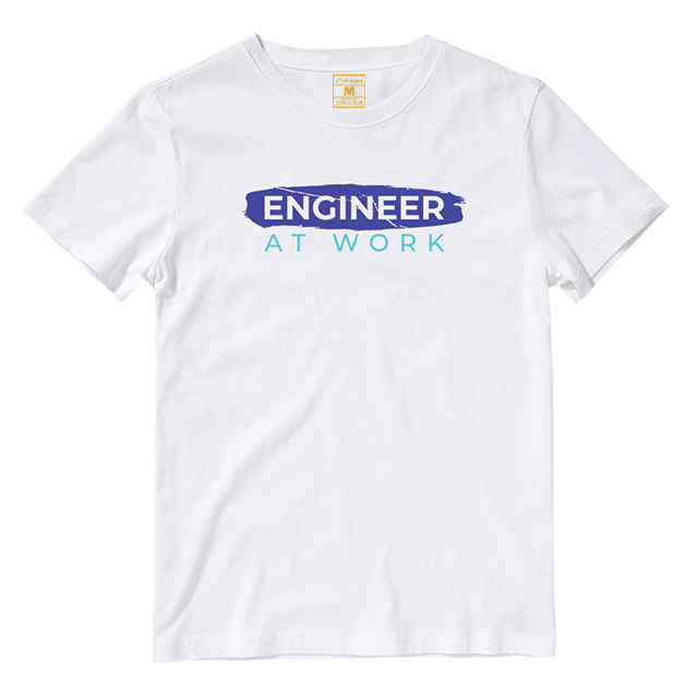 Cotton Shirt: Engineer At Work