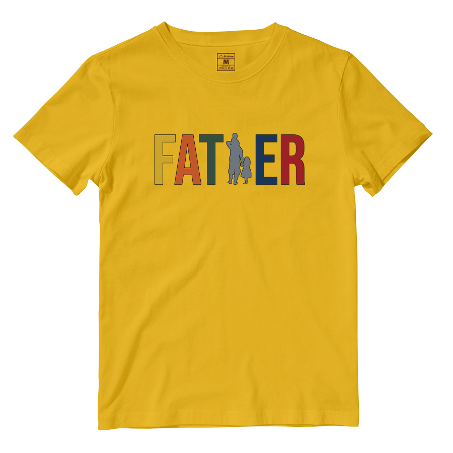 Cotton Shirt: Father Silhouette