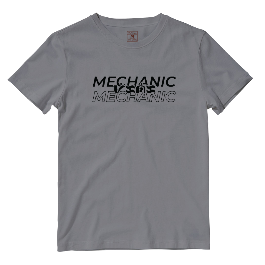 Cotton Shirt: Mechanic Baybayin Translate