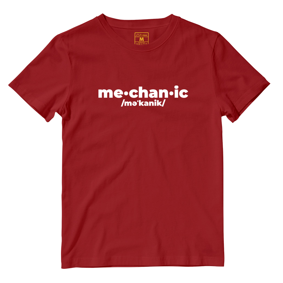Cotton Shirt: Mechanic Pronunciation