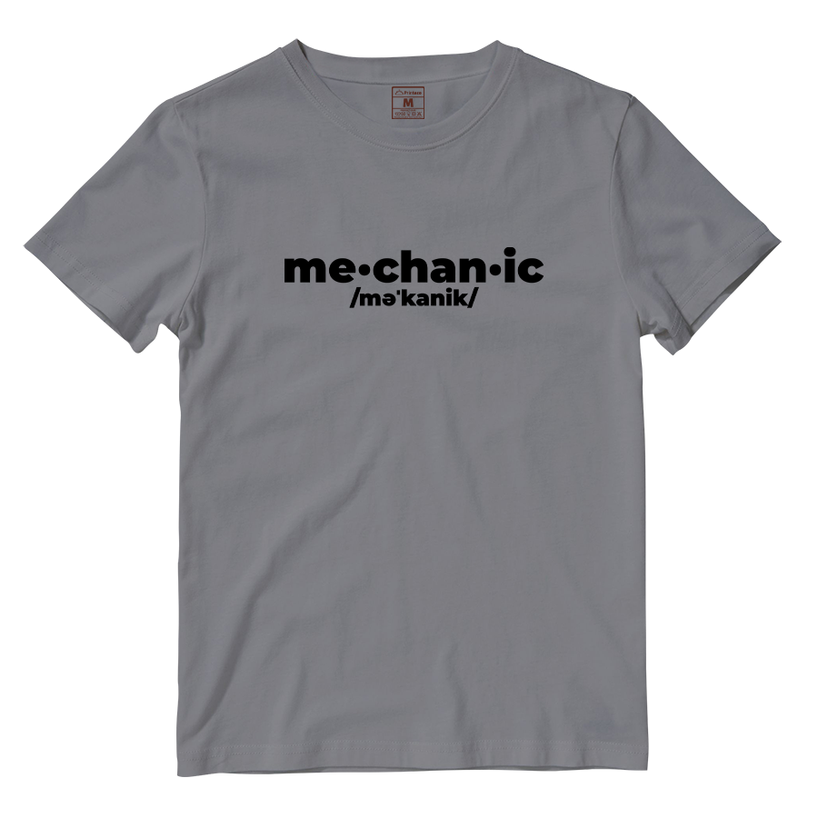 Cotton Shirt: Mechanic Pronunciation