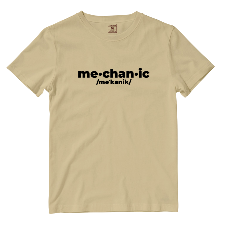 Cotton Shirt: Mechanic Pronunciation