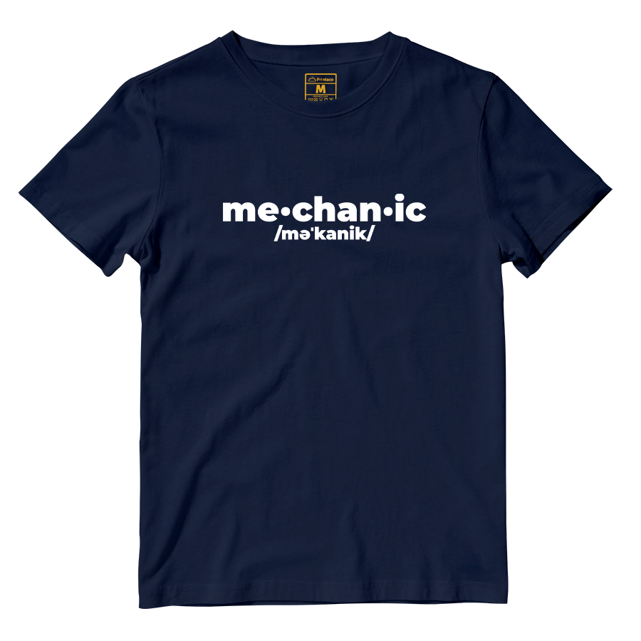 Cotton Shirt: Mechanic Pronunciation