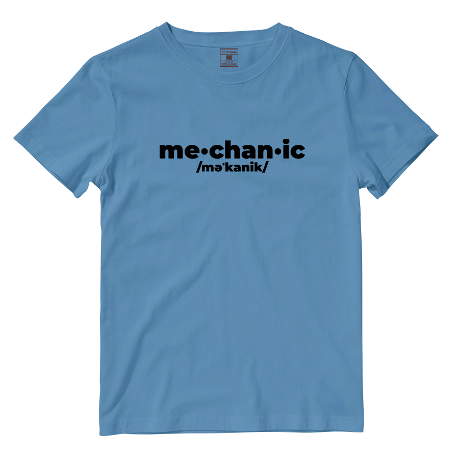 Cotton Shirt: Mechanic Pronunciation