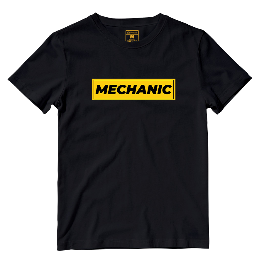 Cotton Shirt: Mechanic Yellow Box