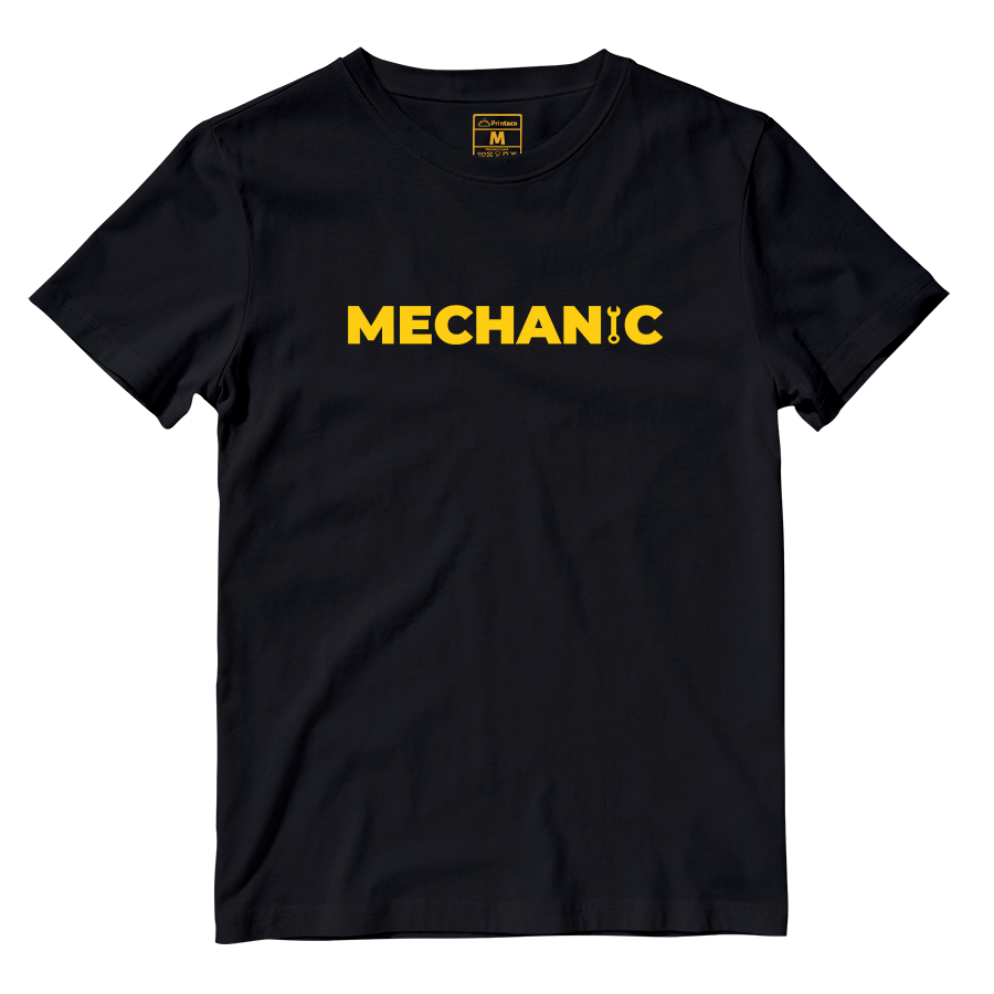 Cotton Shirt: Mechanic Yellow