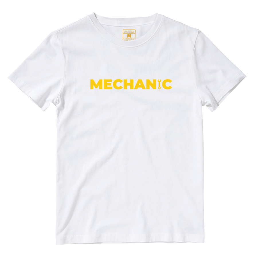 Cotton Shirt: Mechanic Yellow