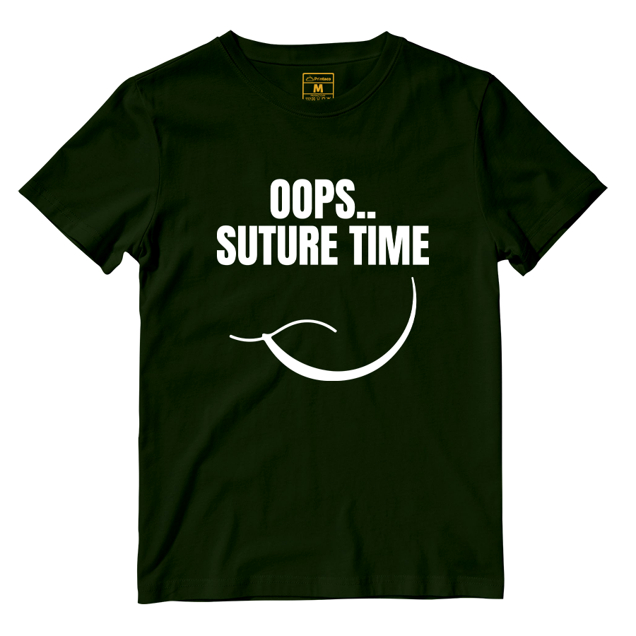 Cotton Shirt: Oops Suture Time