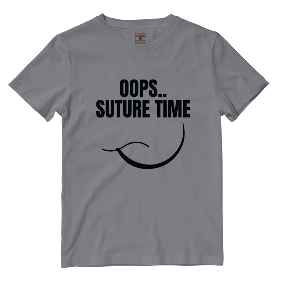 Cotton Shirt: Oops Suture Time