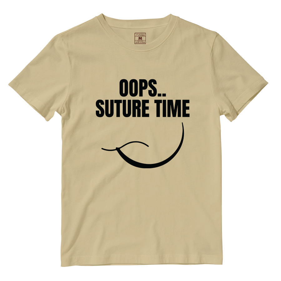 Cotton Shirt: Oops Suture Time