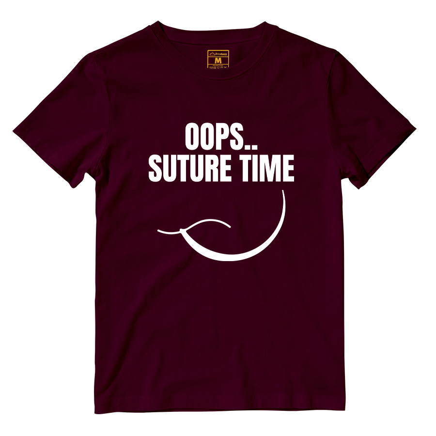 Cotton Shirt: Oops Suture Time