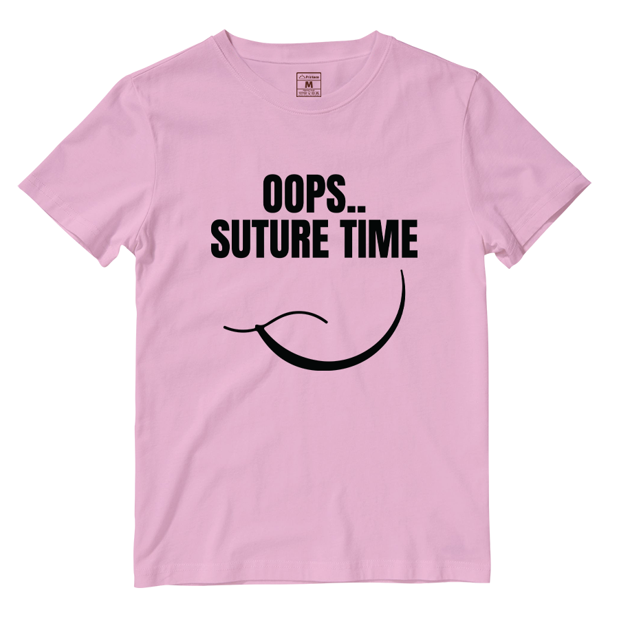 Cotton Shirt: Oops Suture Time