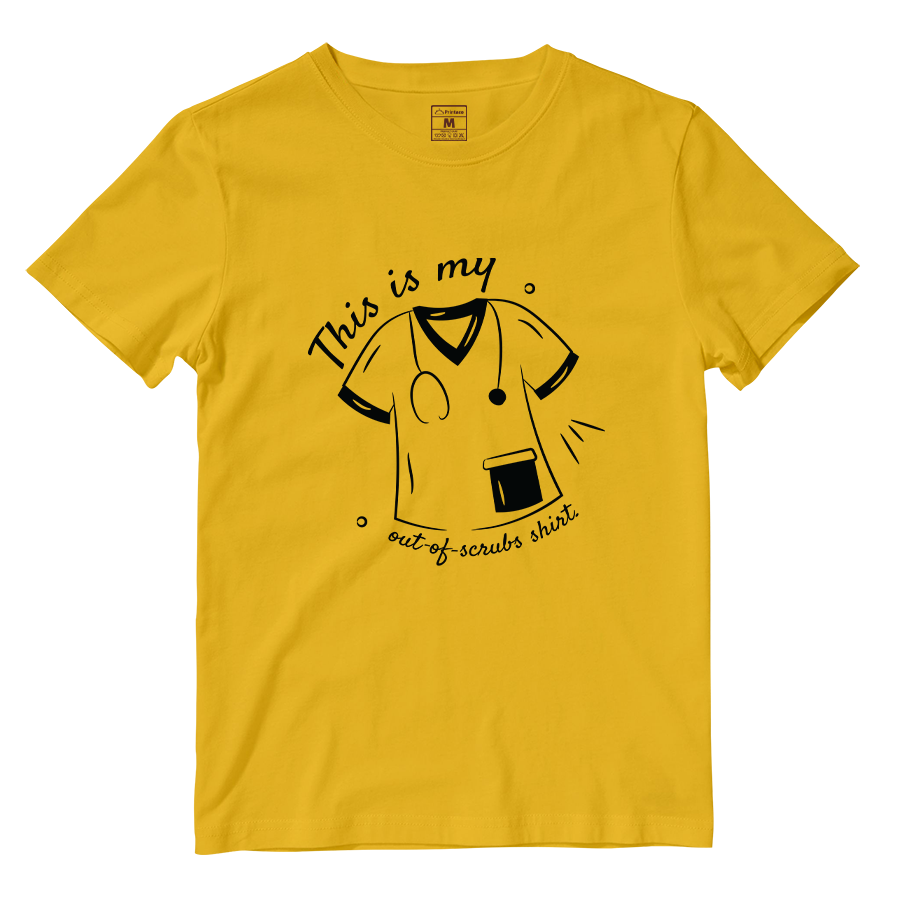 Cotton Shirt: Out Of Scrub Shirt