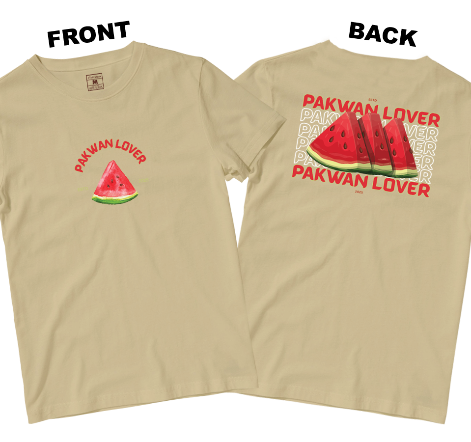 Cotton Shirt: Pakwan Lover (Front and Back)