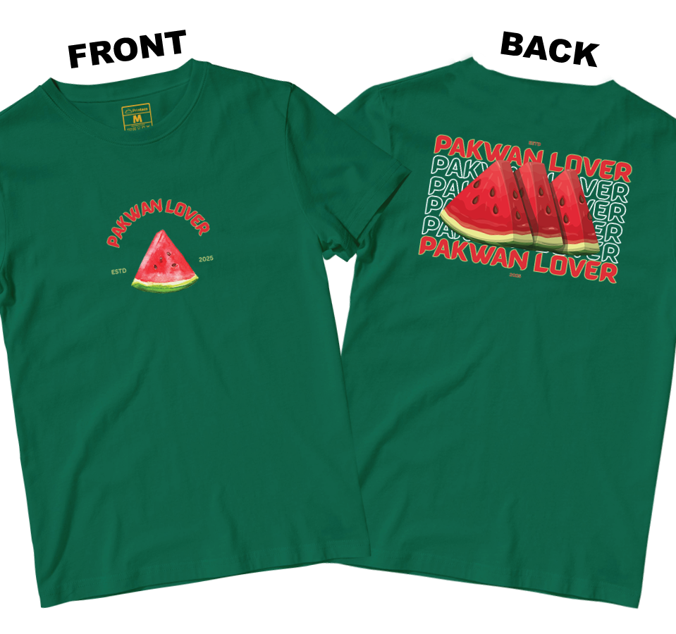 Cotton Shirt: Pakwan Lover (Front and Back)