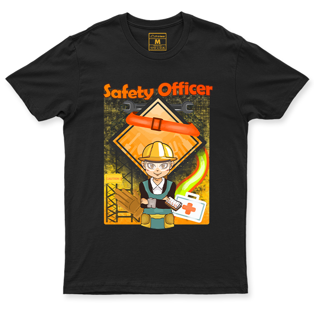 C. Spandex Shirt: Safety Officer Female