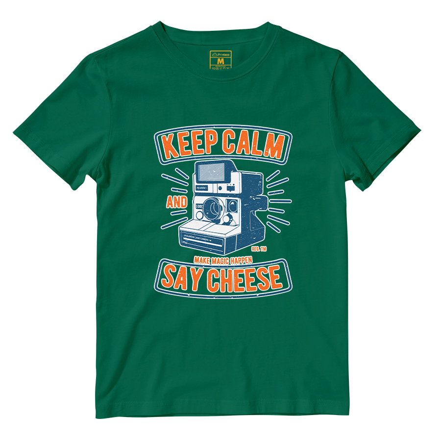 Cotton Shirt: Say Cheese