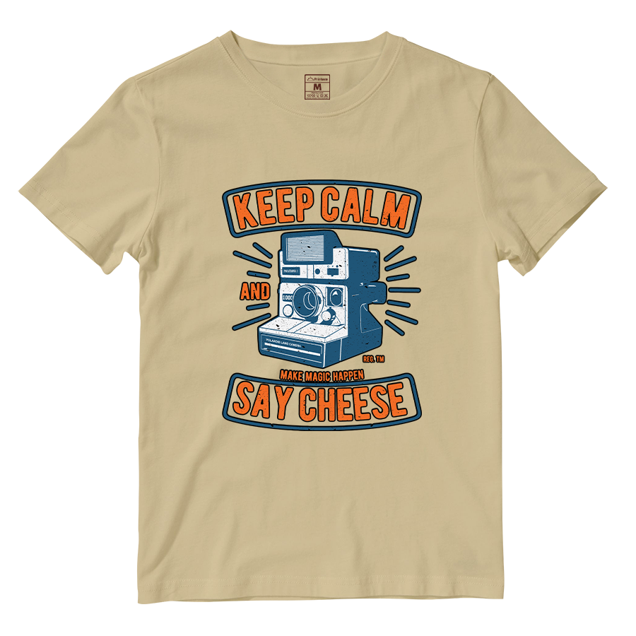 Cotton Shirt: Say Cheese