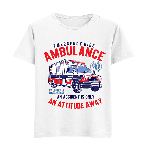 C. Spandex Shirt: Ambulance