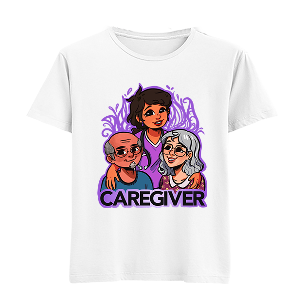 C. Spandex Shirt: Caregiver