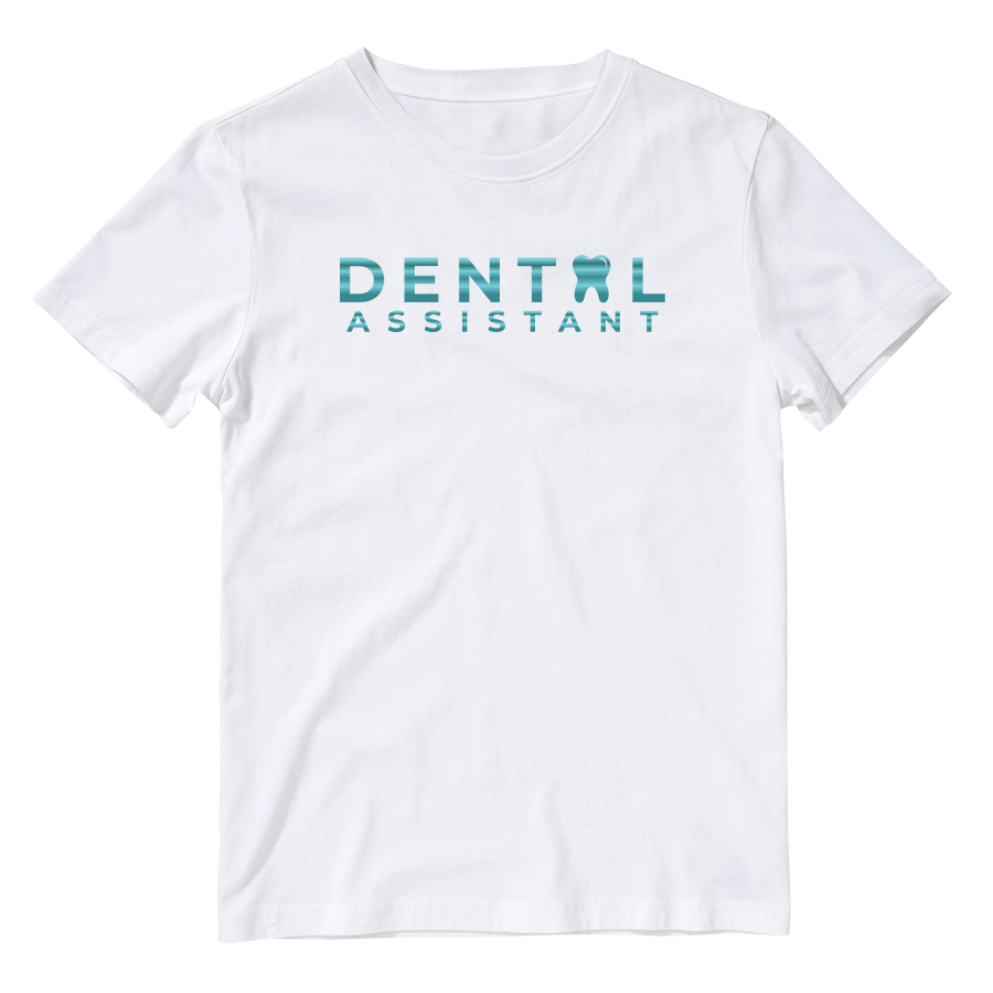 Dental Assistant Metallic Cotton Shirt