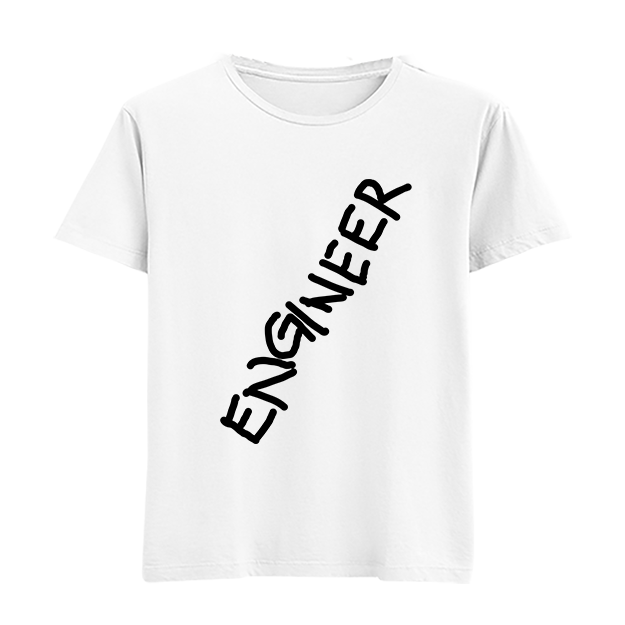 C. Spandex Shirt: Engineer Handwritten