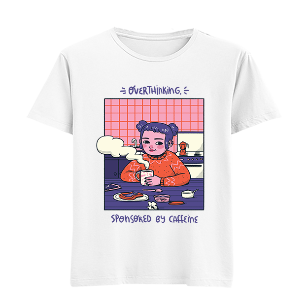C.Sponsored by Caffeine Spandex Shirt