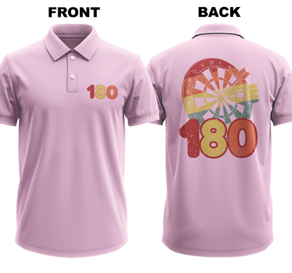 Drifit Polo Shirt: 180 (Front & Back)