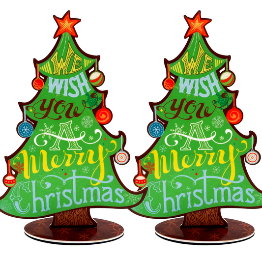 Tabletop Decor: Merry Christmas